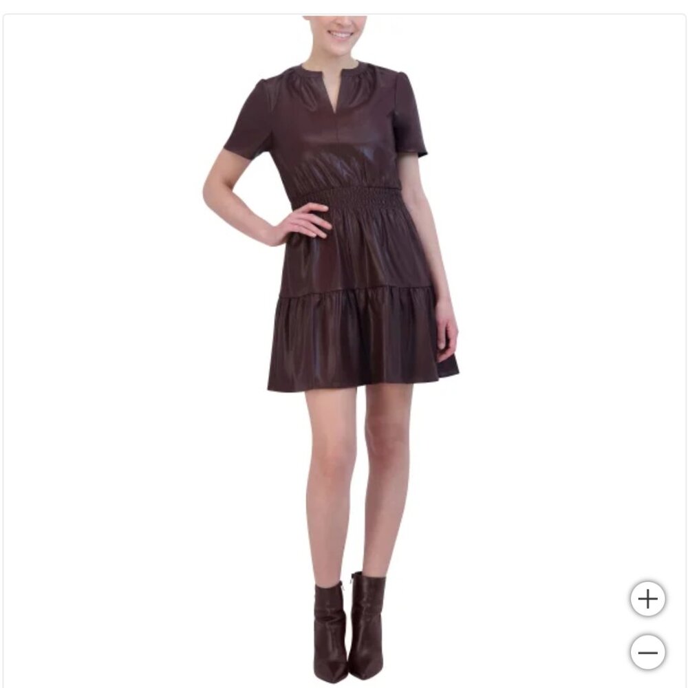 NWT Vigoss Ladies' Faux Leather Dress